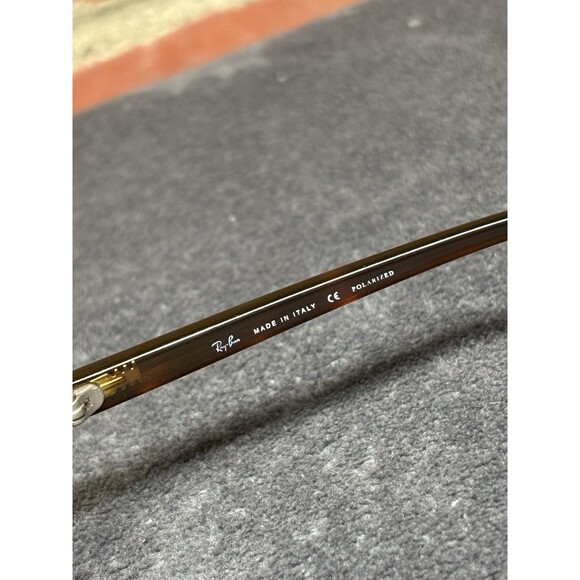 RAY-BAN RB4034 642/83 Unisex Brown Tortoise Polarized Sunglasses, Needs Lens - Picture 8 of 8